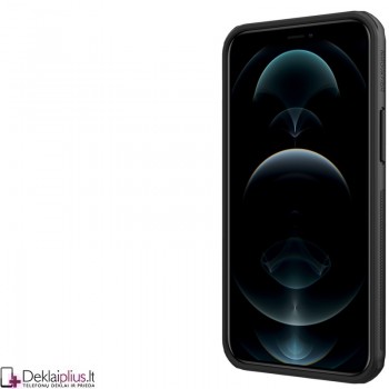 Nillkin Frosted shield plastikinis dėklas - juodas (telefonui Apple Iphone 13 Mini)